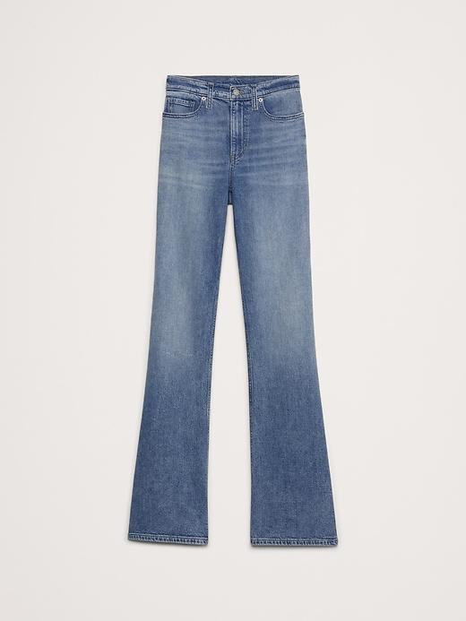 High-Rise Relaxed Flare Jean Product Image