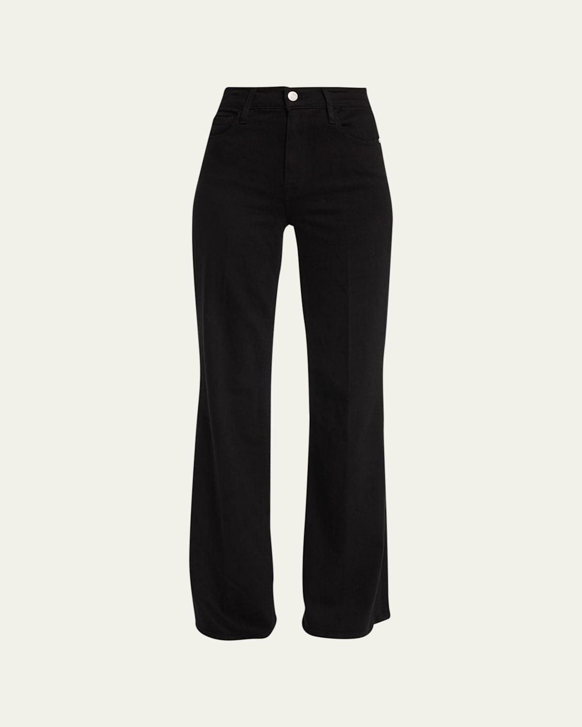 FRAME Le Palazzo Jeans Blanc 27 Product Image