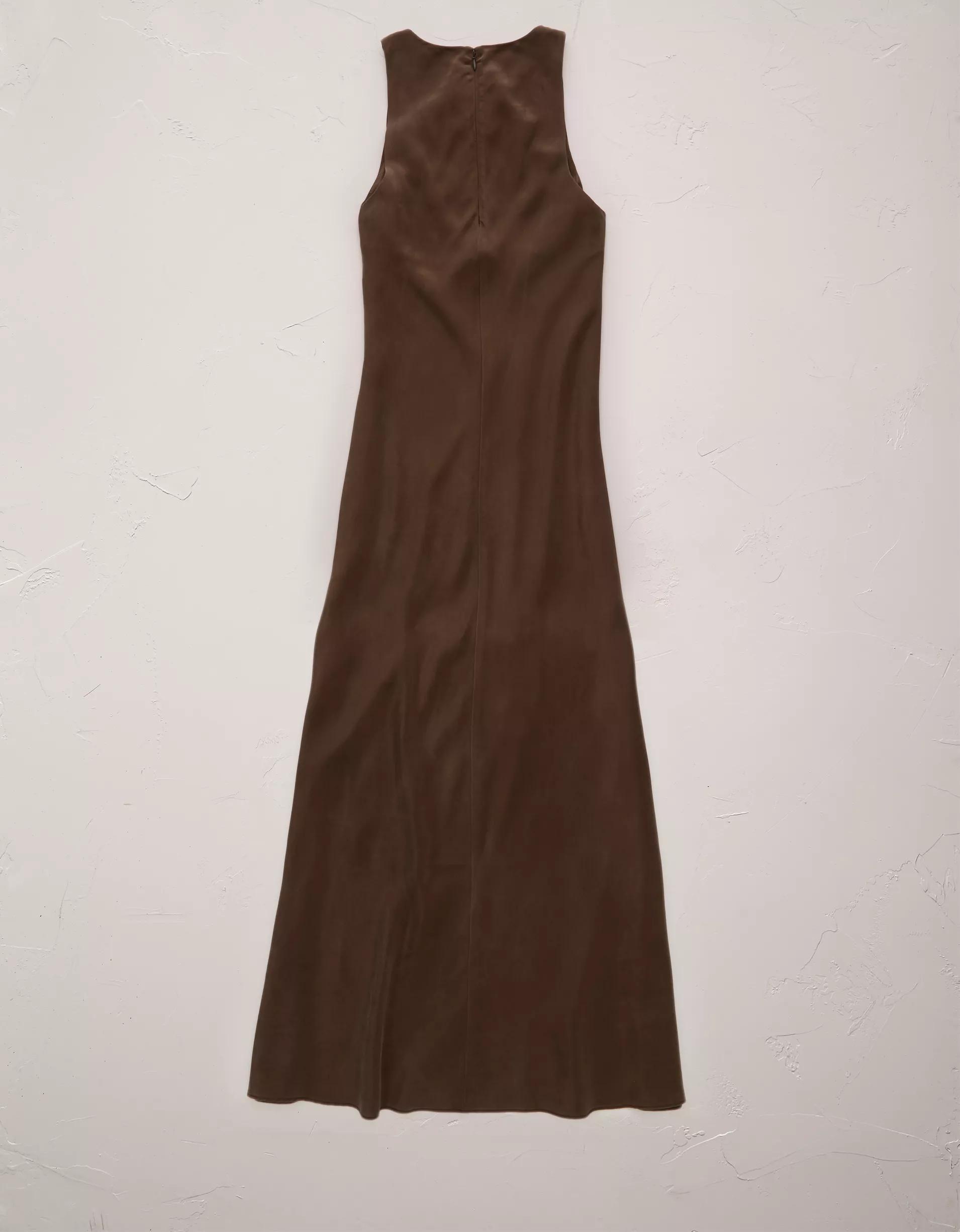 AE77 Premium Silk Maxi Dress Product Image