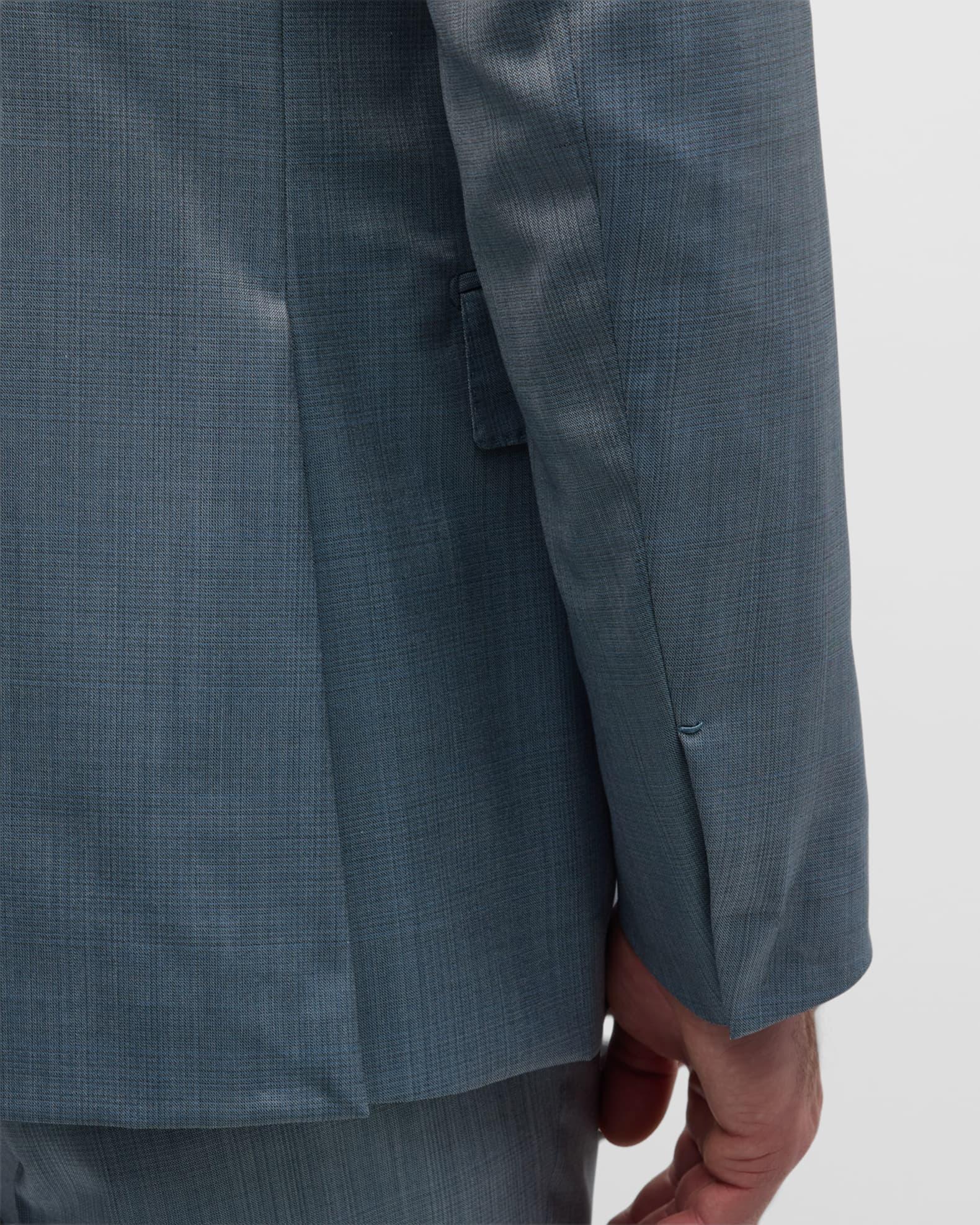 Men's Plaid Trofeo Wool Suit Product Image