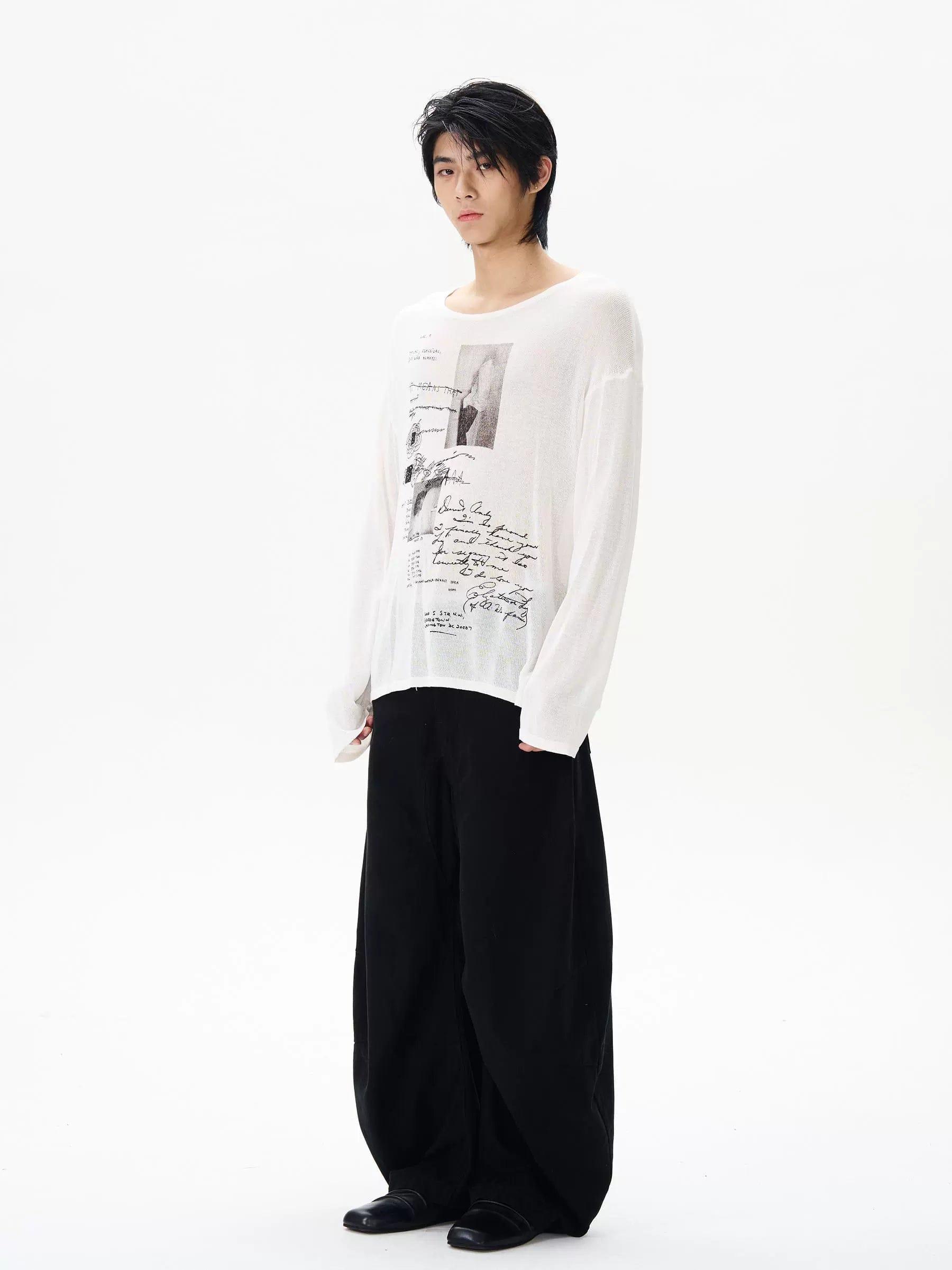 RT No. 12137 SCIMITAR BAGGY JEANS Product Image