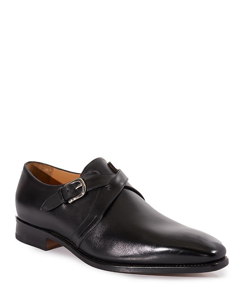 Mens Giordano Single-Monk Leather Shoes Product Image