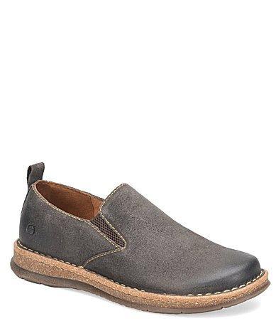 Born Mens Bryson Distressed Leather Slip Product Image