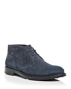 Tods Mens Desert Suede Chukka Boots Product Image