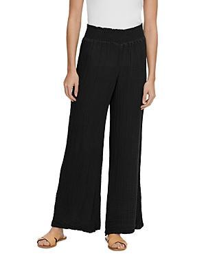 Michael Stars Smocked Wide-Leg Pants Product Image