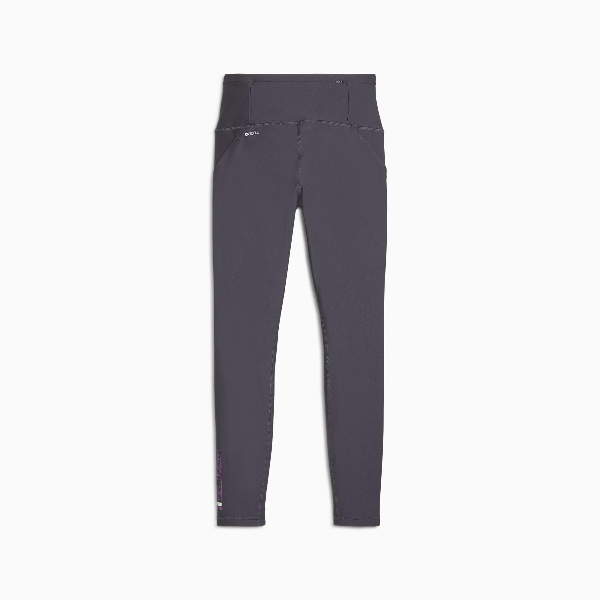 PUMA SEASONS Trail Running Women's Tights in Grey Product Image