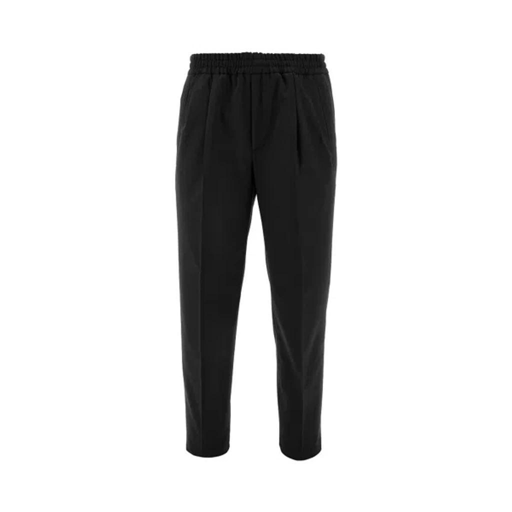 ZEGNA Wool Pants In Black Product Image