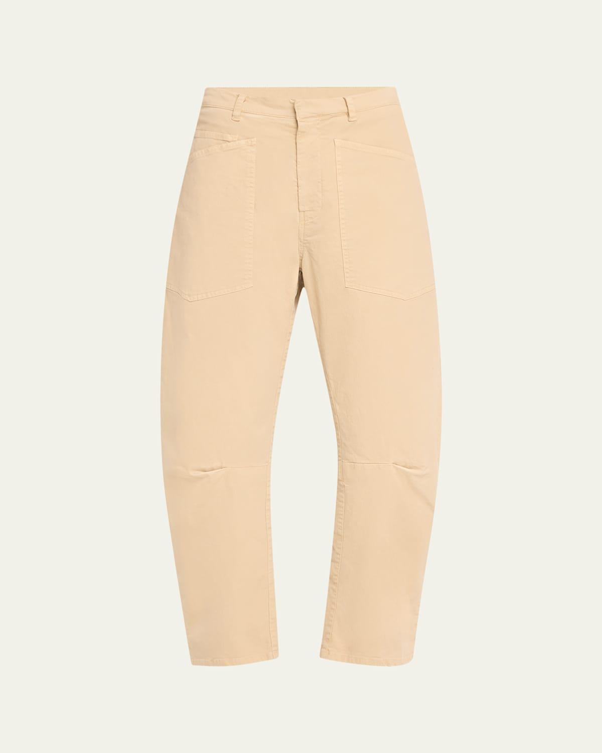 Nili Lotan Shon Twill Pants 0 Product Image