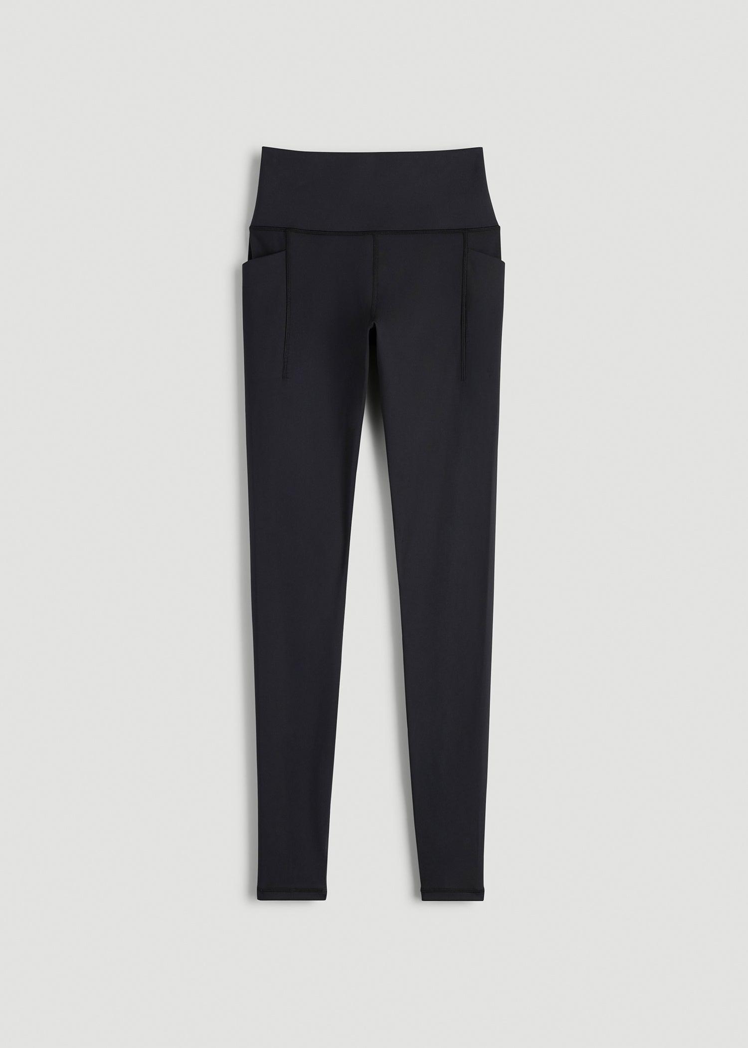 Balance Cinched Back Pocket Legging for Tall Women in Black Product Image