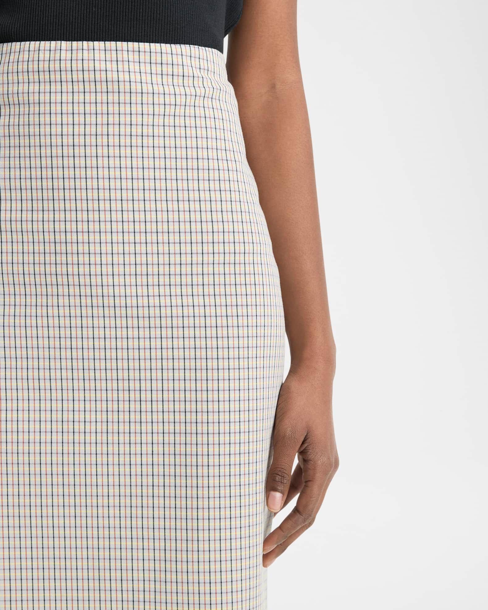 Gardeners Check Pencil Skirt  Product Image