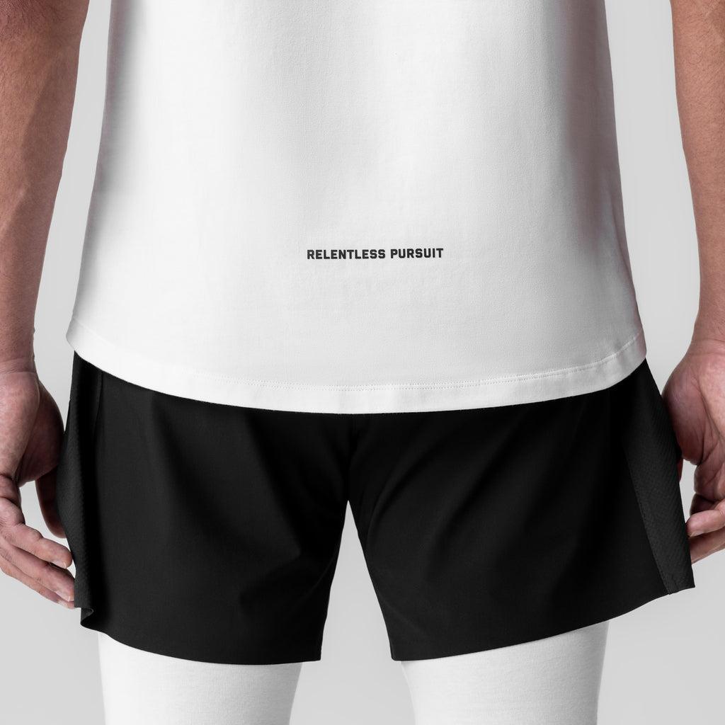 1060. Creora® Cotton Modal Cutoff Tank - White Product Image