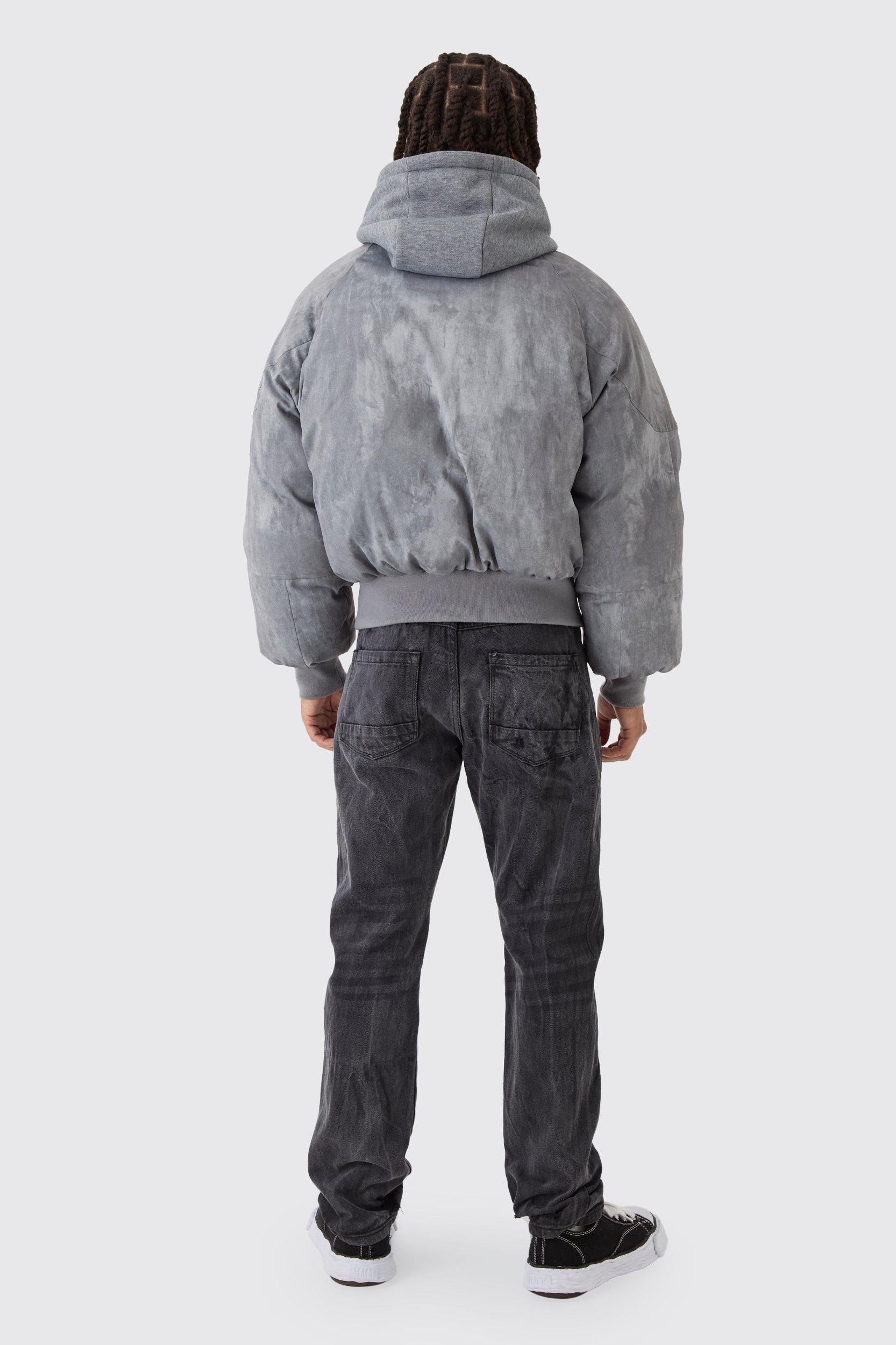 Slim Flared Ripped Jeans | boohooMAN USA Product Image