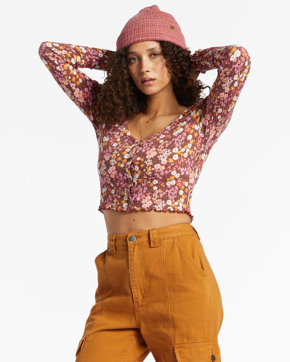 Falling In Love Top - Deep Sienna Female Product Image