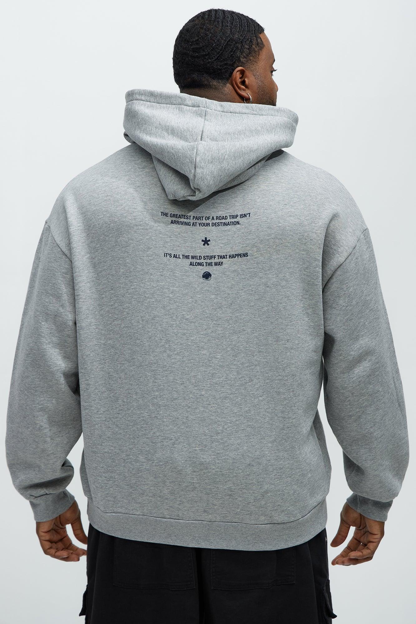 Pacific Coast Highway Hoodie - Heather Grey Product Image