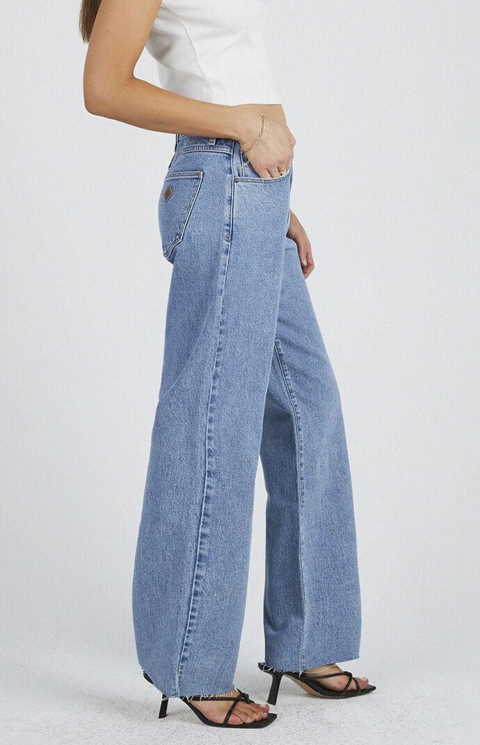 ABRAND Womens Ada 95 Mid Rise Baggy Jeans Product Image