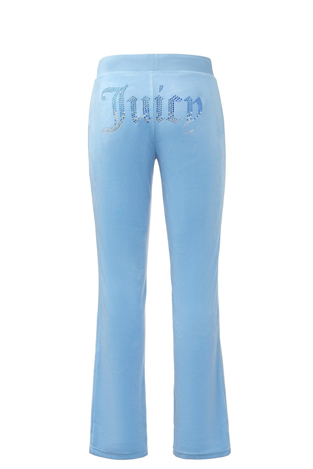 Ombre Big Bling Velour Track Pants Product Image