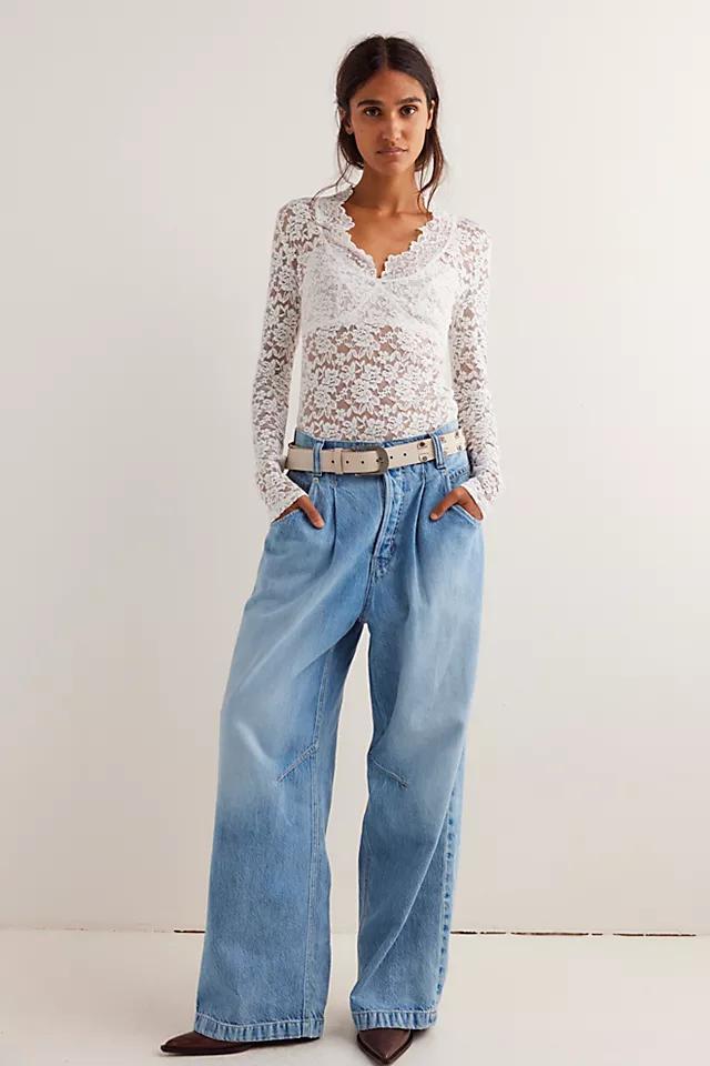 CRVY Nash Pull-On Jeans Product Image