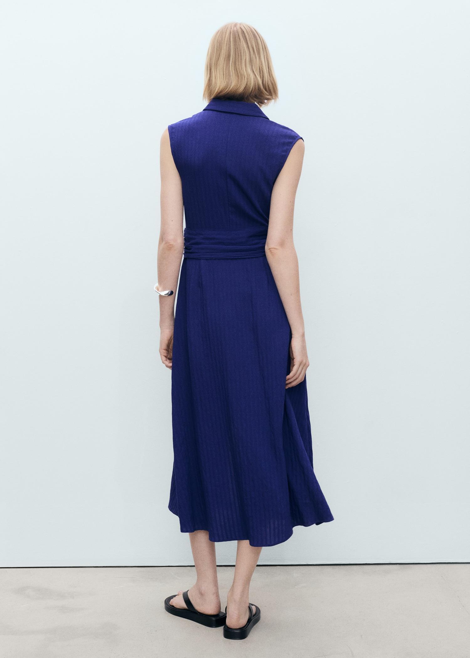 Bow shirt dress - Women | MANGO USA Product Image