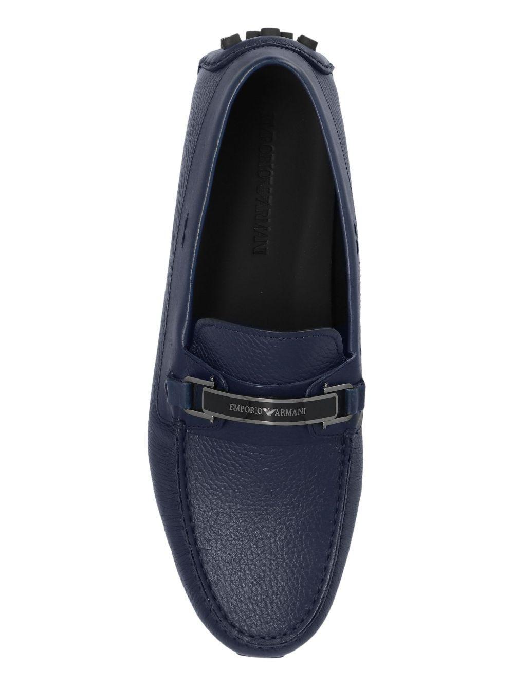 logo-plaque driving shoes Product Image