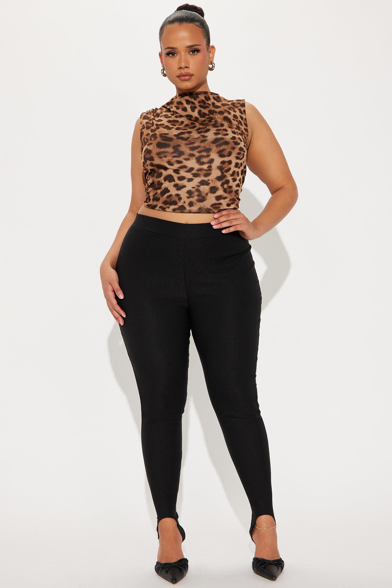 Keeping Tabs Stirrup Legging - Black Product Image