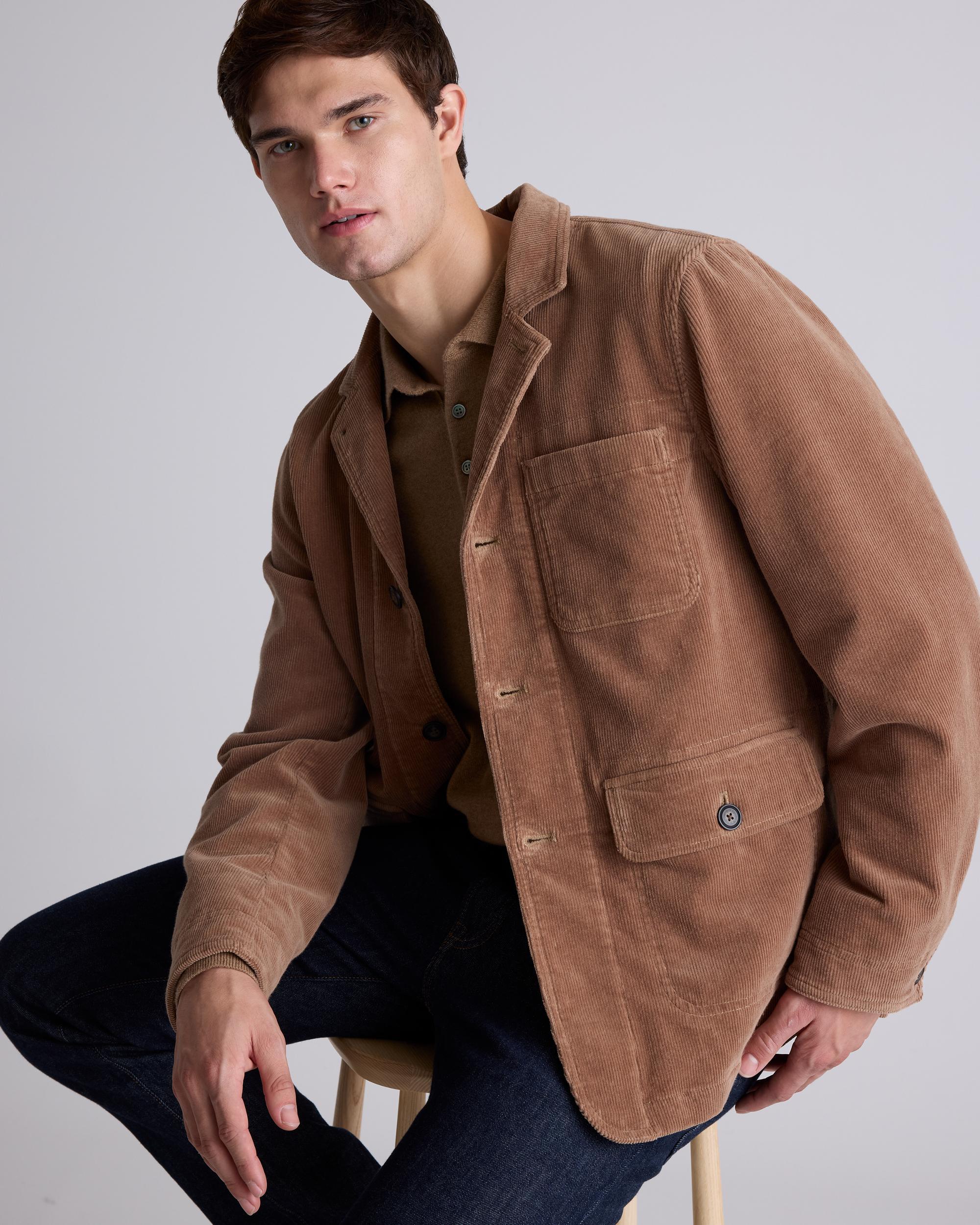 Quince | Men's Organic Stretch Corduroy Chore Jacket Organic Cotton Product Image