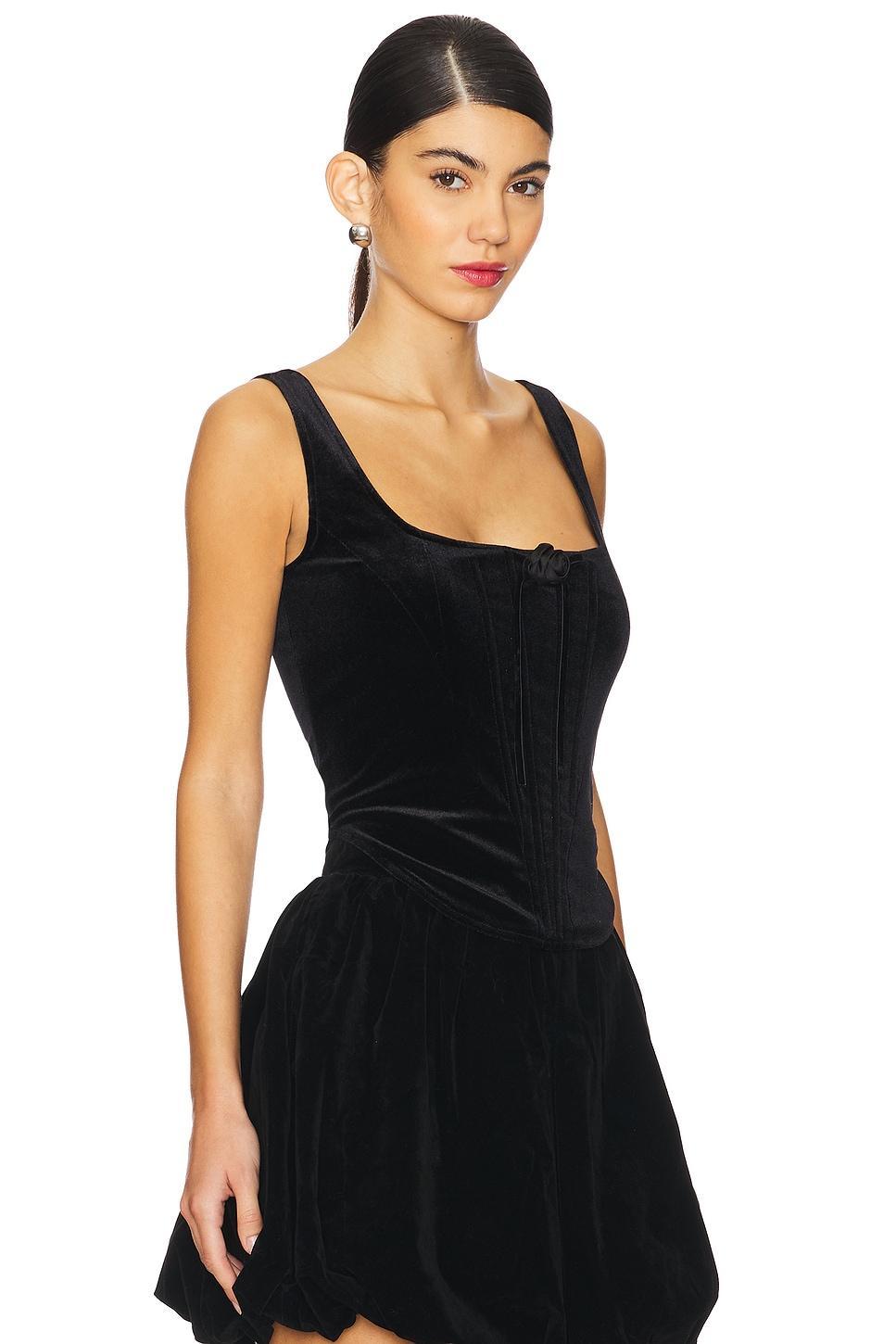 Night Rose Velvet Corset Zemeta Product Image