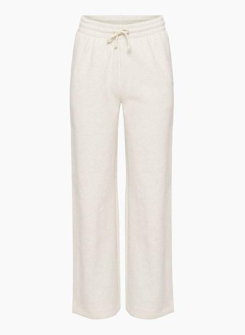 cozy fleece boyfriend basic wide sweatpant Product Image