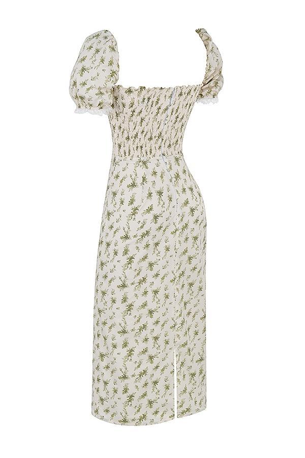 Bellucci Garden Print Shirred Sundress Product Image