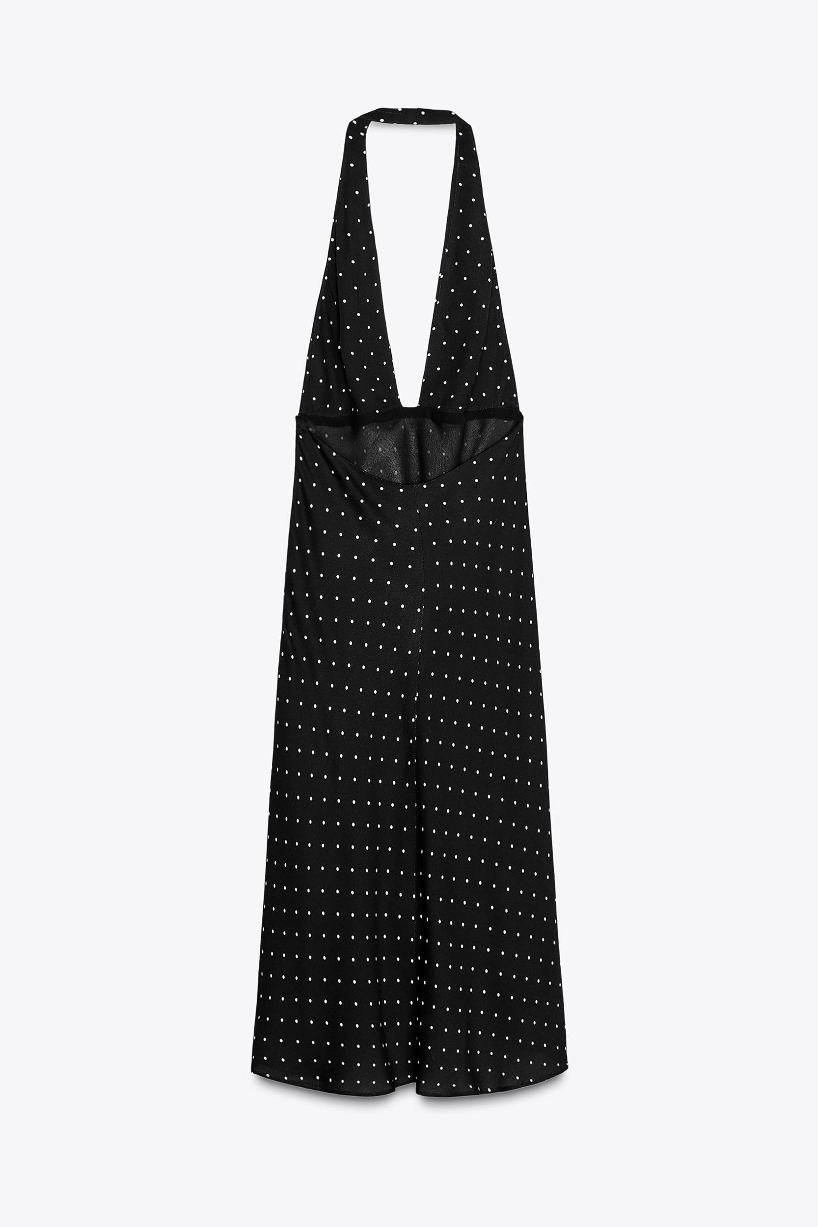 ZW COLLECTION HALTER POLKA DOT DRESS Product Image