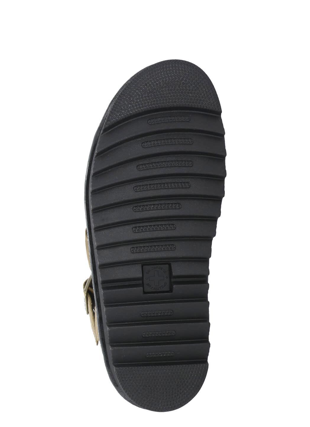 DR. MARTENS' Dr. Martens Blaire Nabuk Strap Sandals In Green Product Image