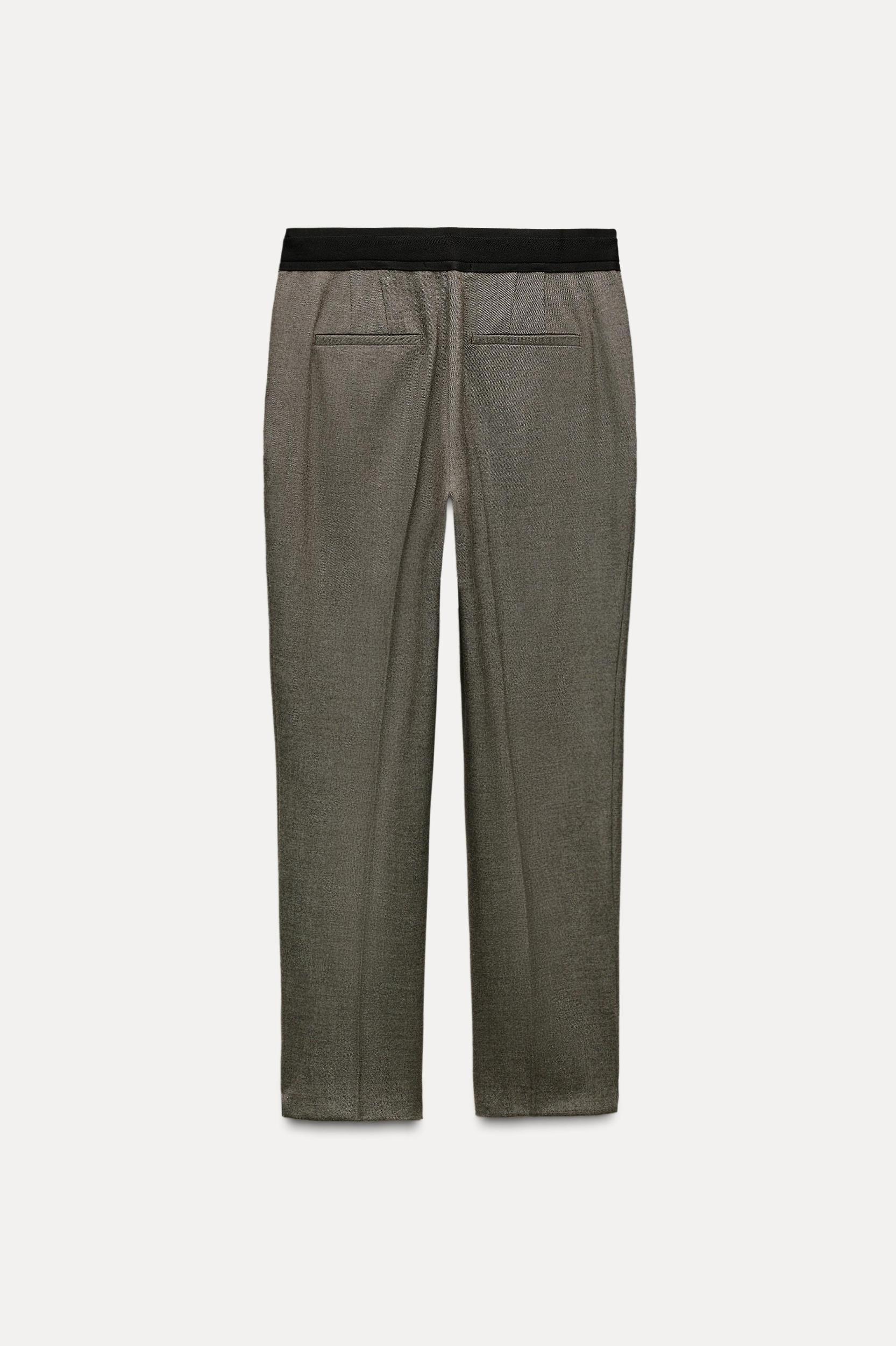 SOFT ANKLE-LENGTH PANTS Product Image