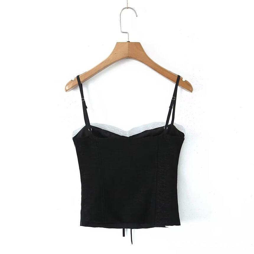 Lace Trim Camisole Top Product Image