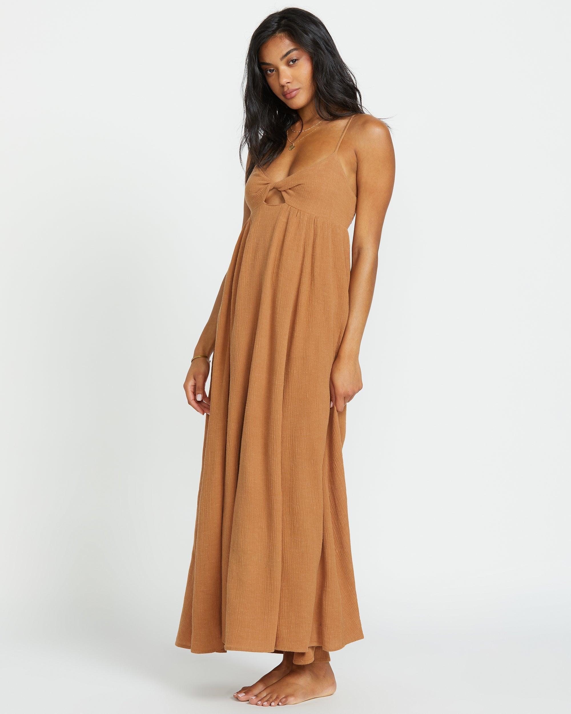 Modern Love Maxi Dress - Doeskin Female Product Image