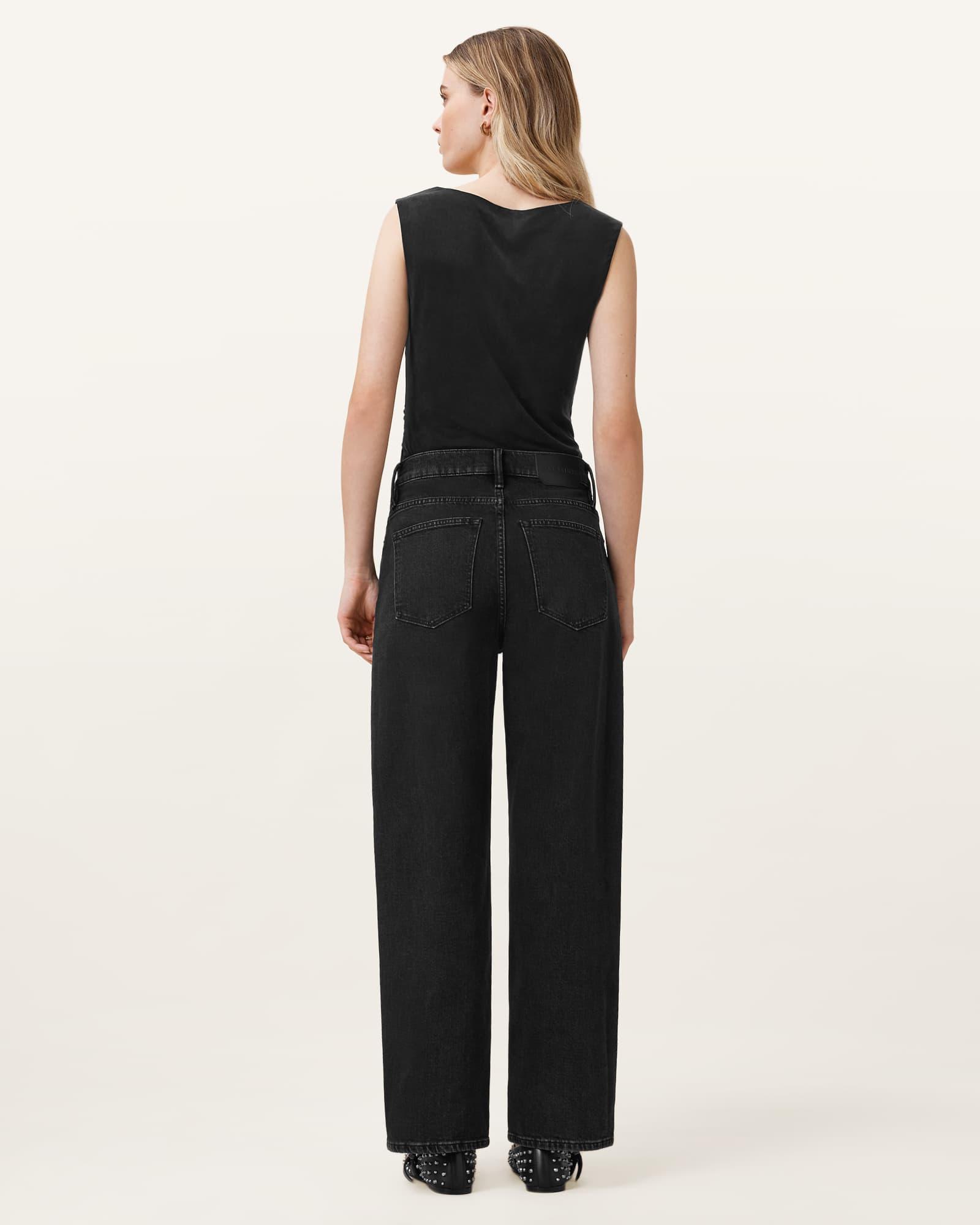 Sadie Barrel Leg Denim Jeans Product Image