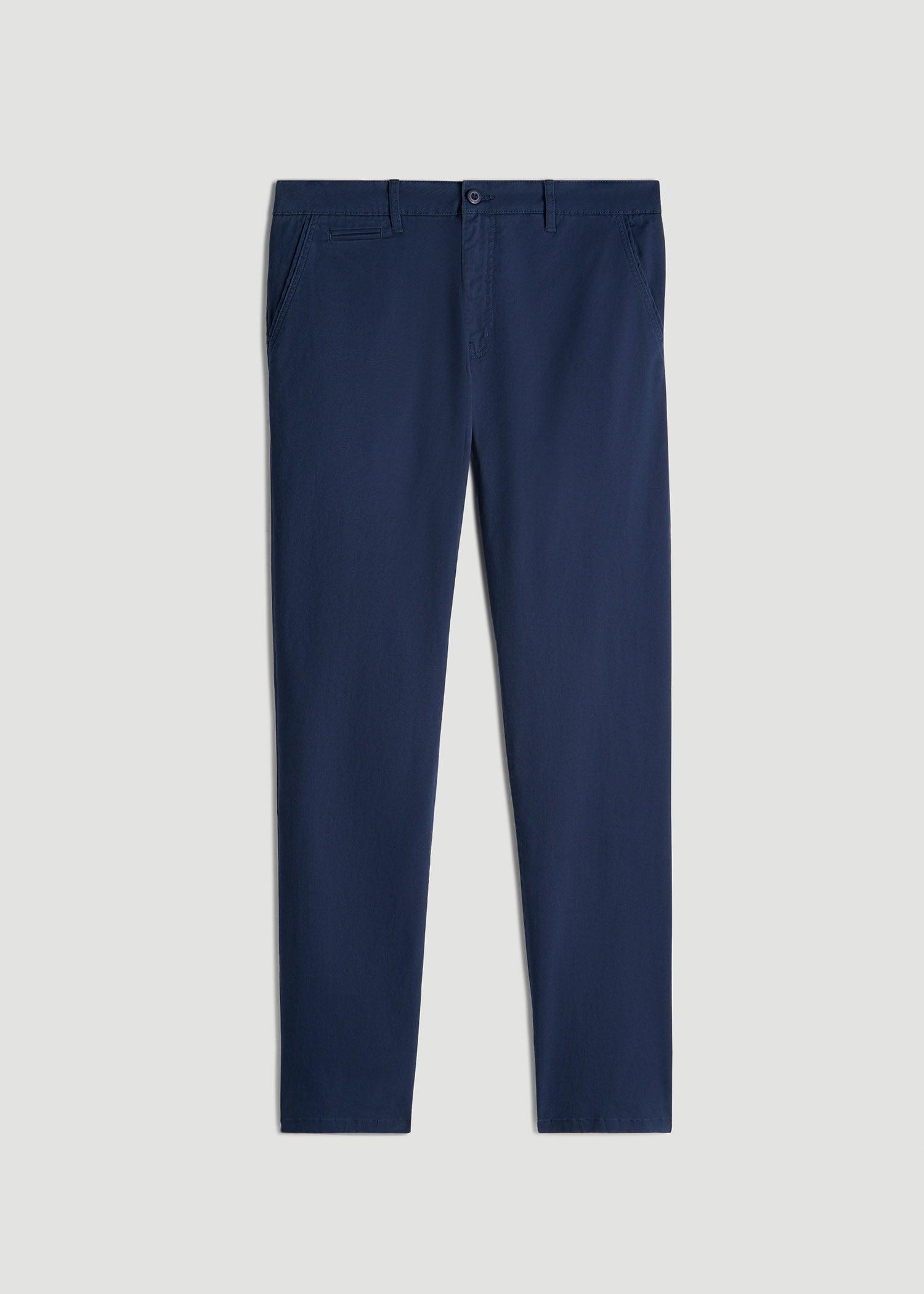 J1 STRAIGHT Leg Chinos for Tall Men in Marine Navy Product Image