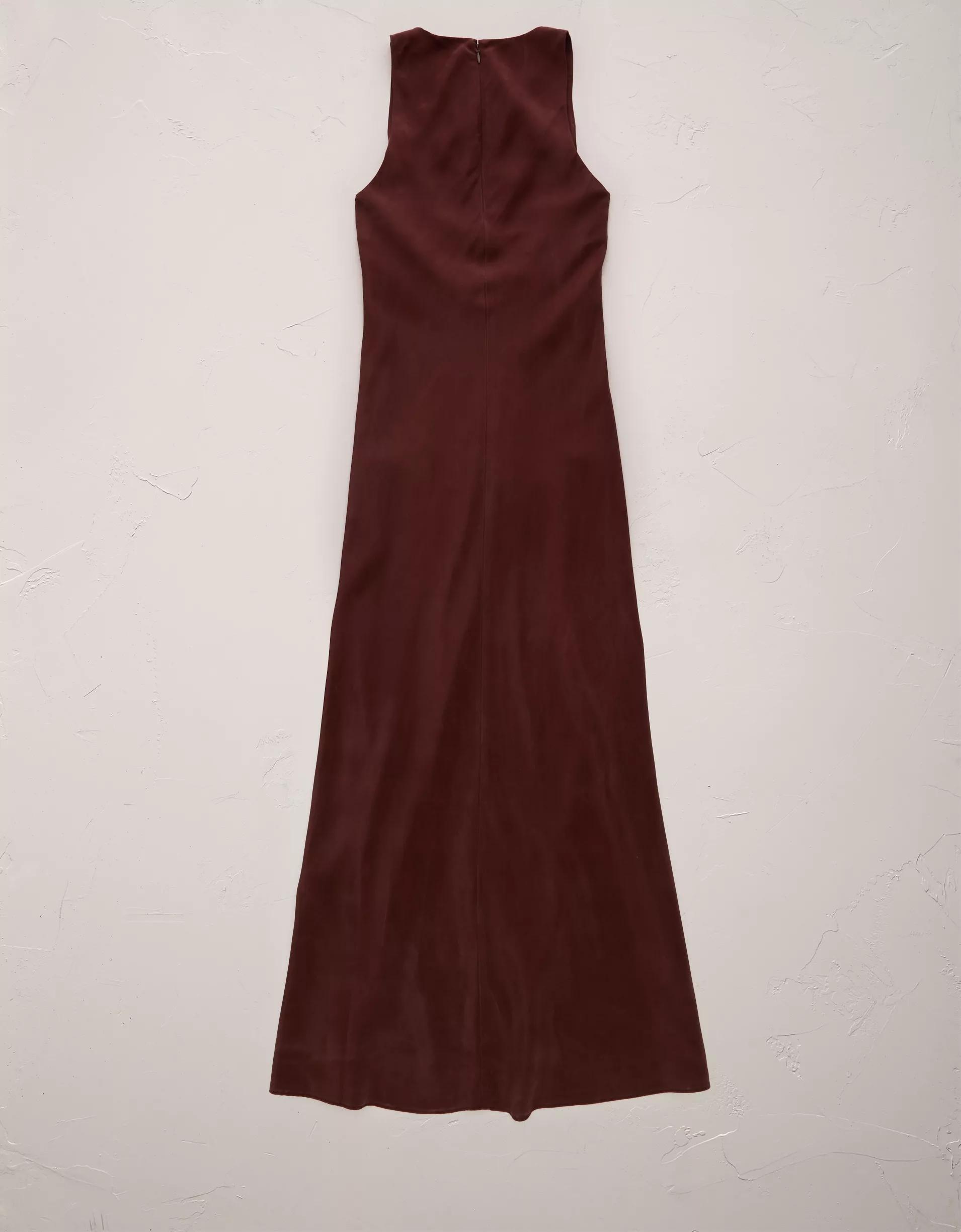AE77 Premium Silk Maxi Dress Product Image