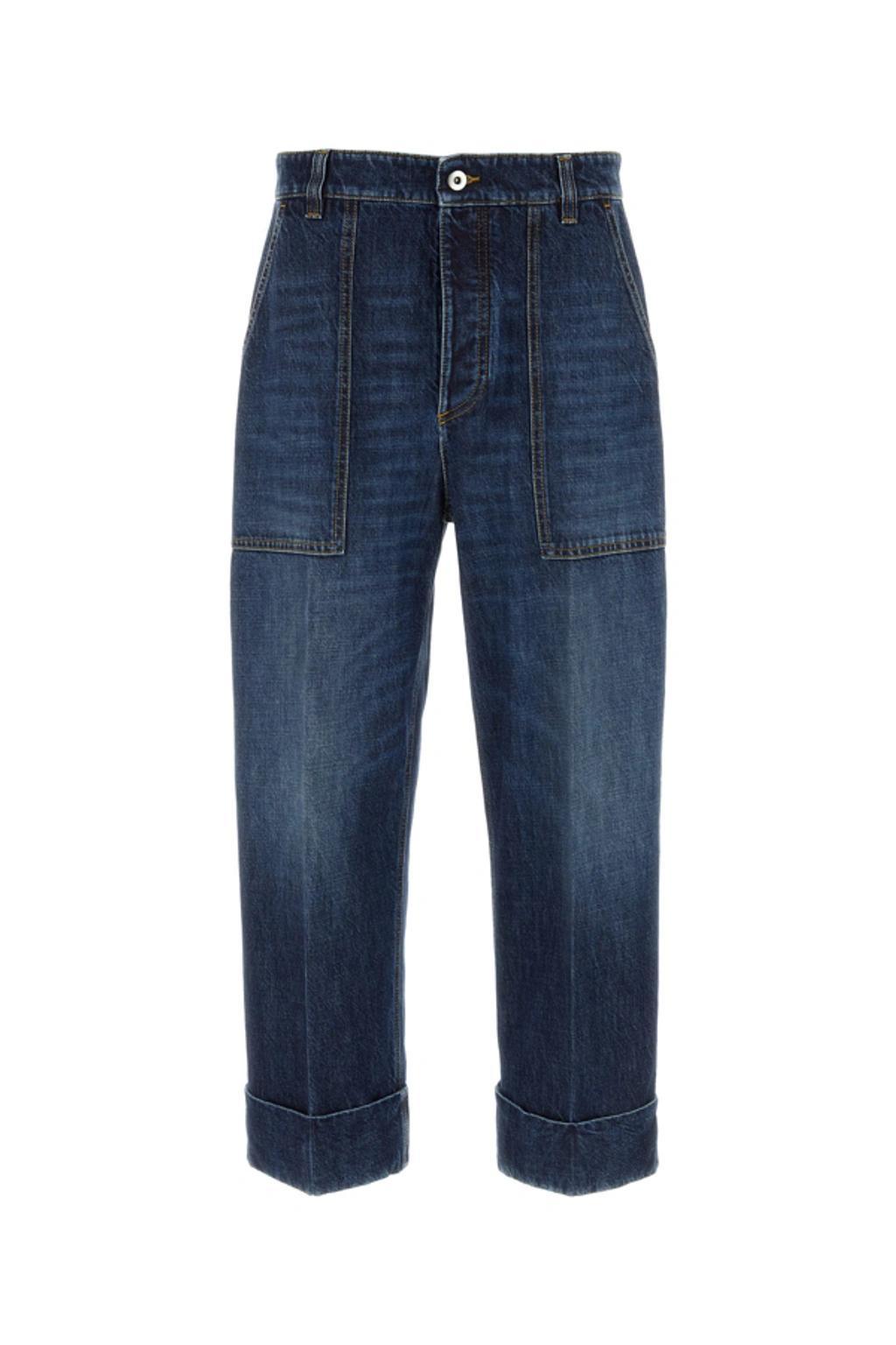 BOTTEGA VENETA Jeans-34 Nd  Female In Blue Product Image