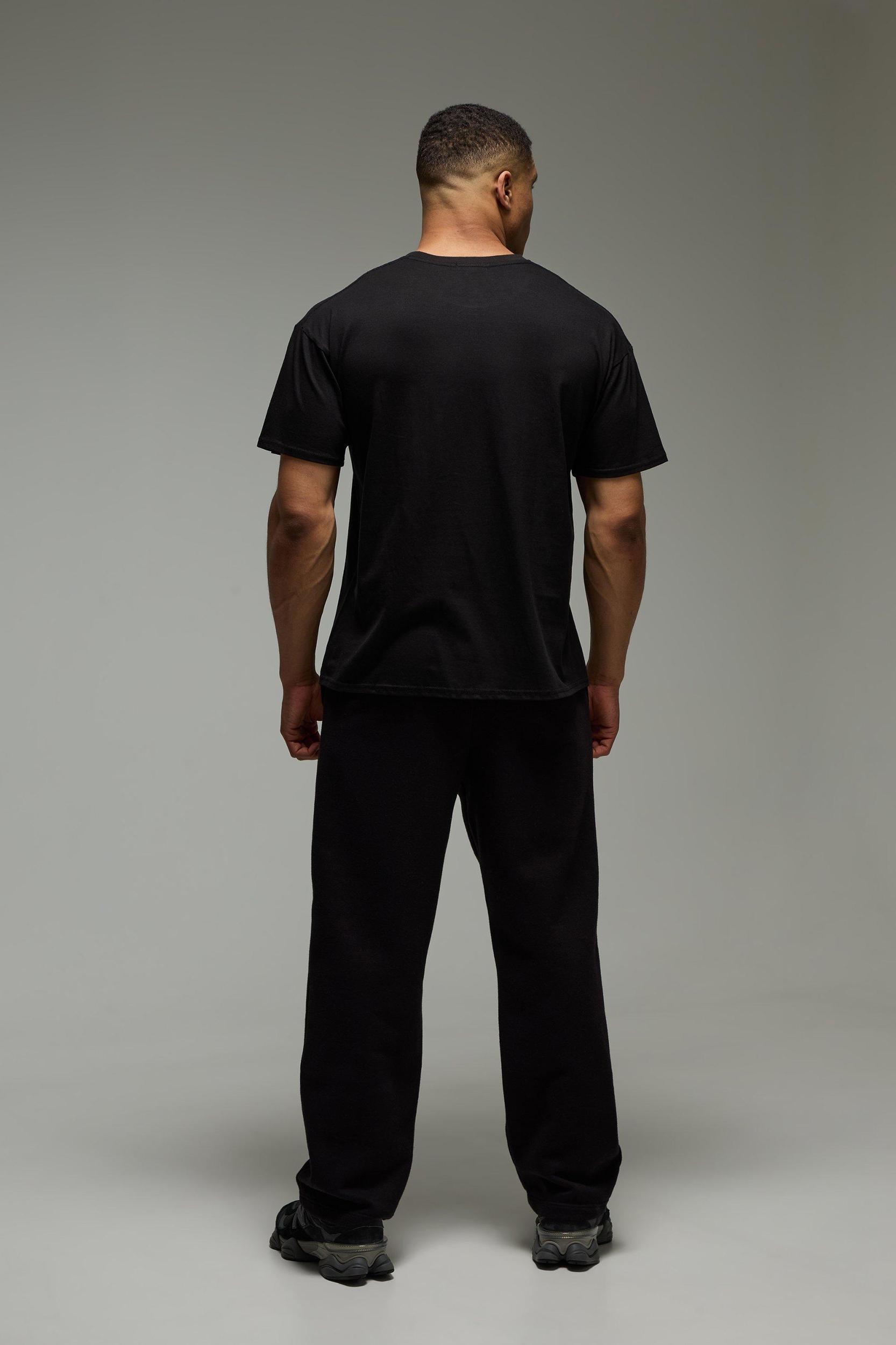 MAN Active Grafters Workout Oversized T-shirt | boohooMAN USA Product Image
