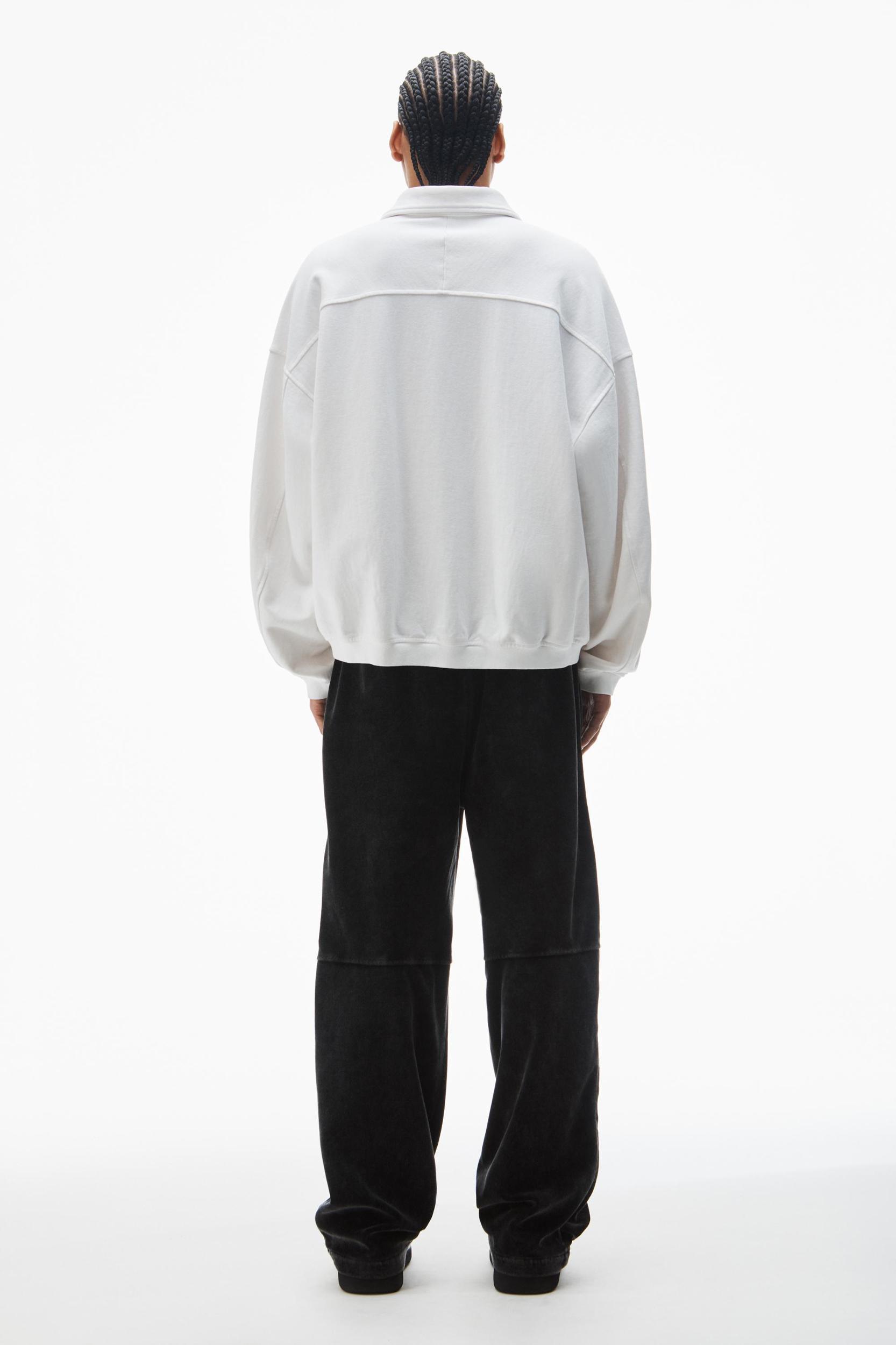 Logo Track Pant In Velour Product Image