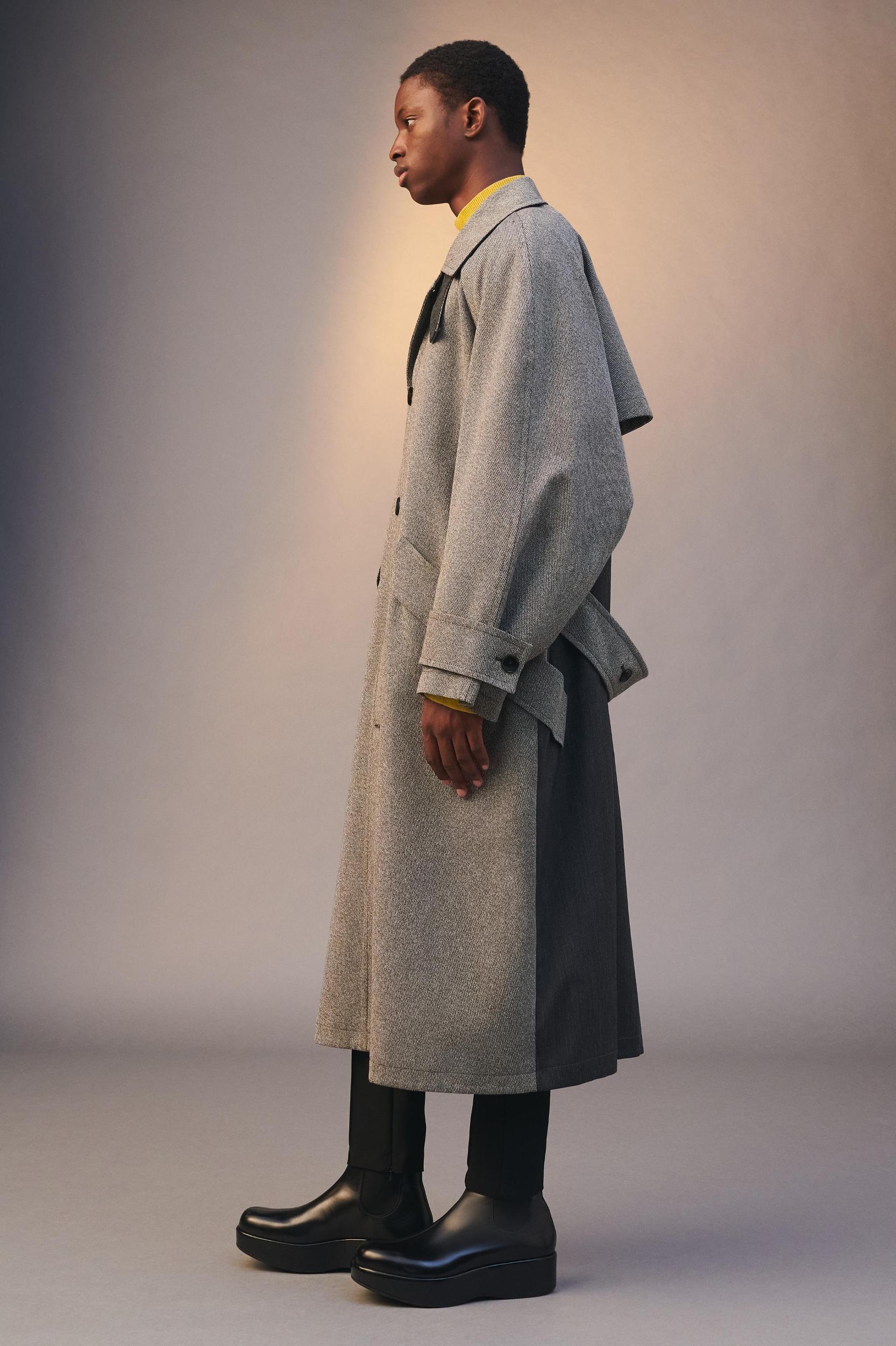 COMBINATION OVERSIZED TRENCH COAT LIMITED EDITION Product Image