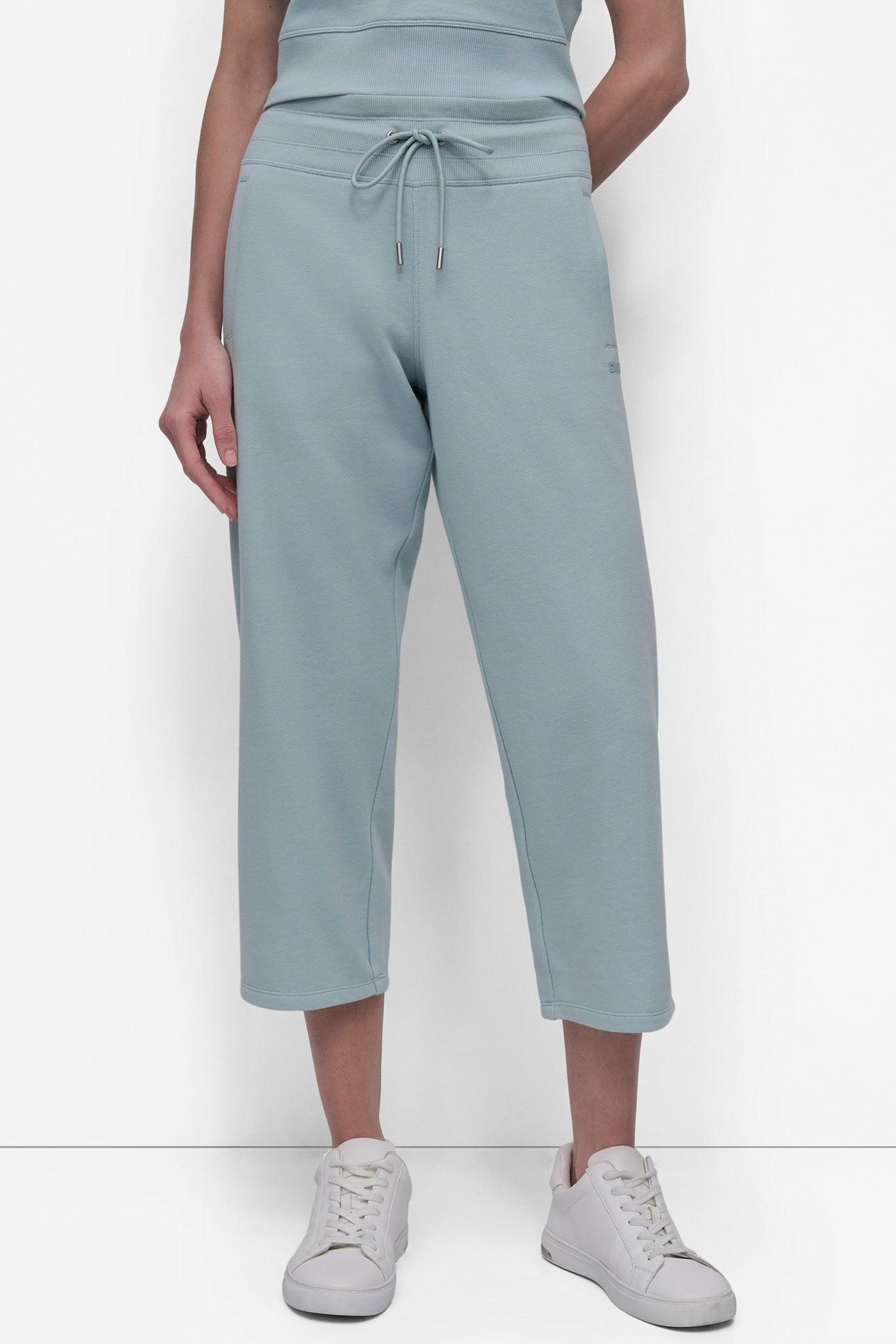 LOGO CROP PANT WITH POCKETS Product Image