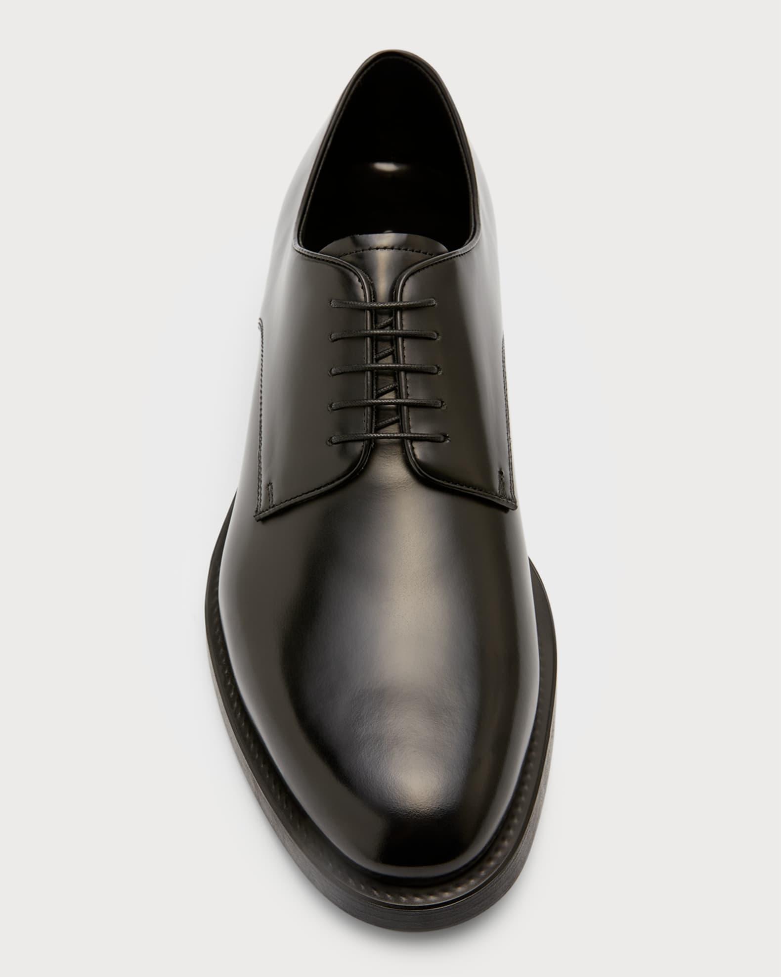 Men's Formal Leather Derby Shoes Product Image