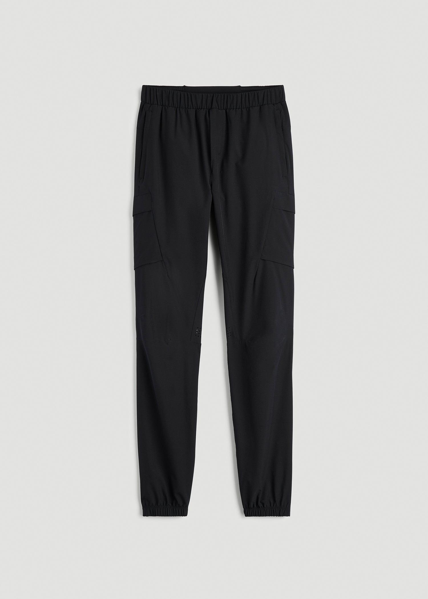Featherweight Cargo Training Jogger for Tall Men in Black Male Product Image
