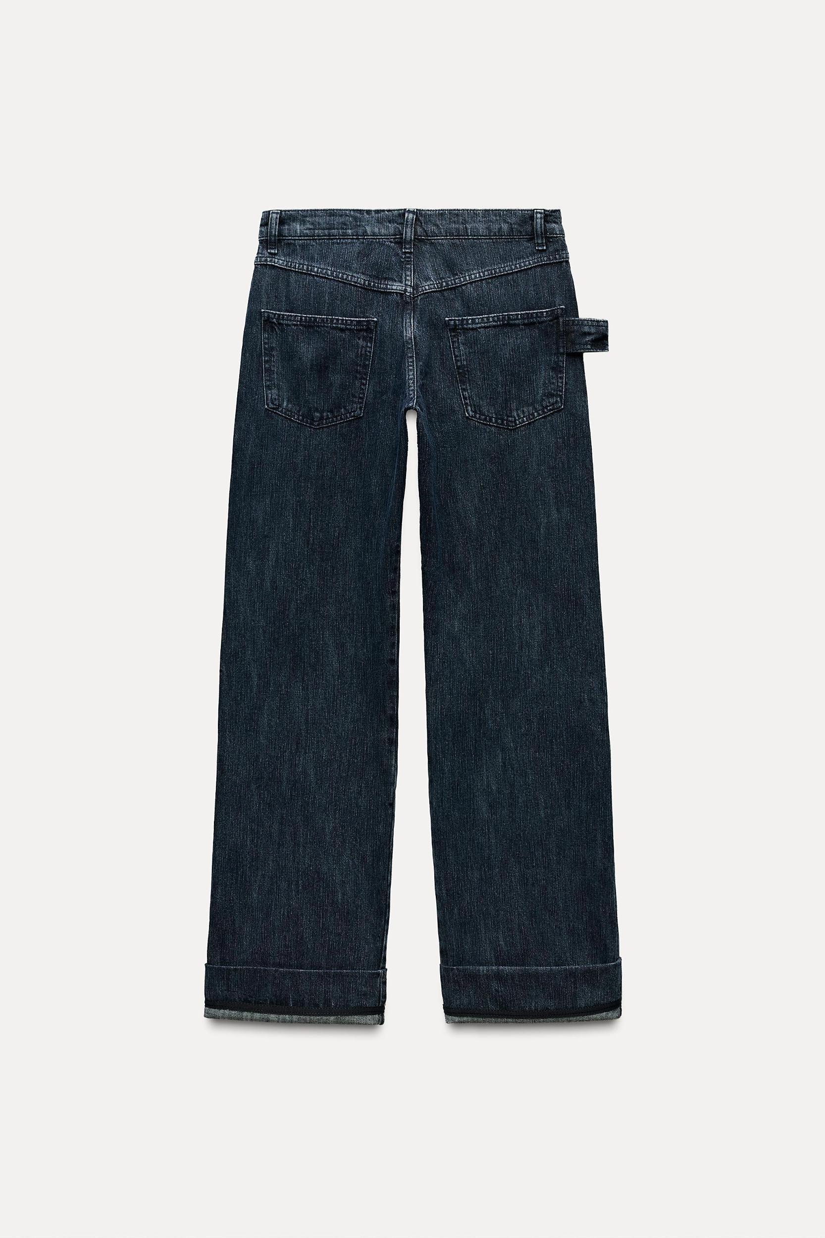 RELAXED MID WAIST JEANS ZW COLLECTION Product Image