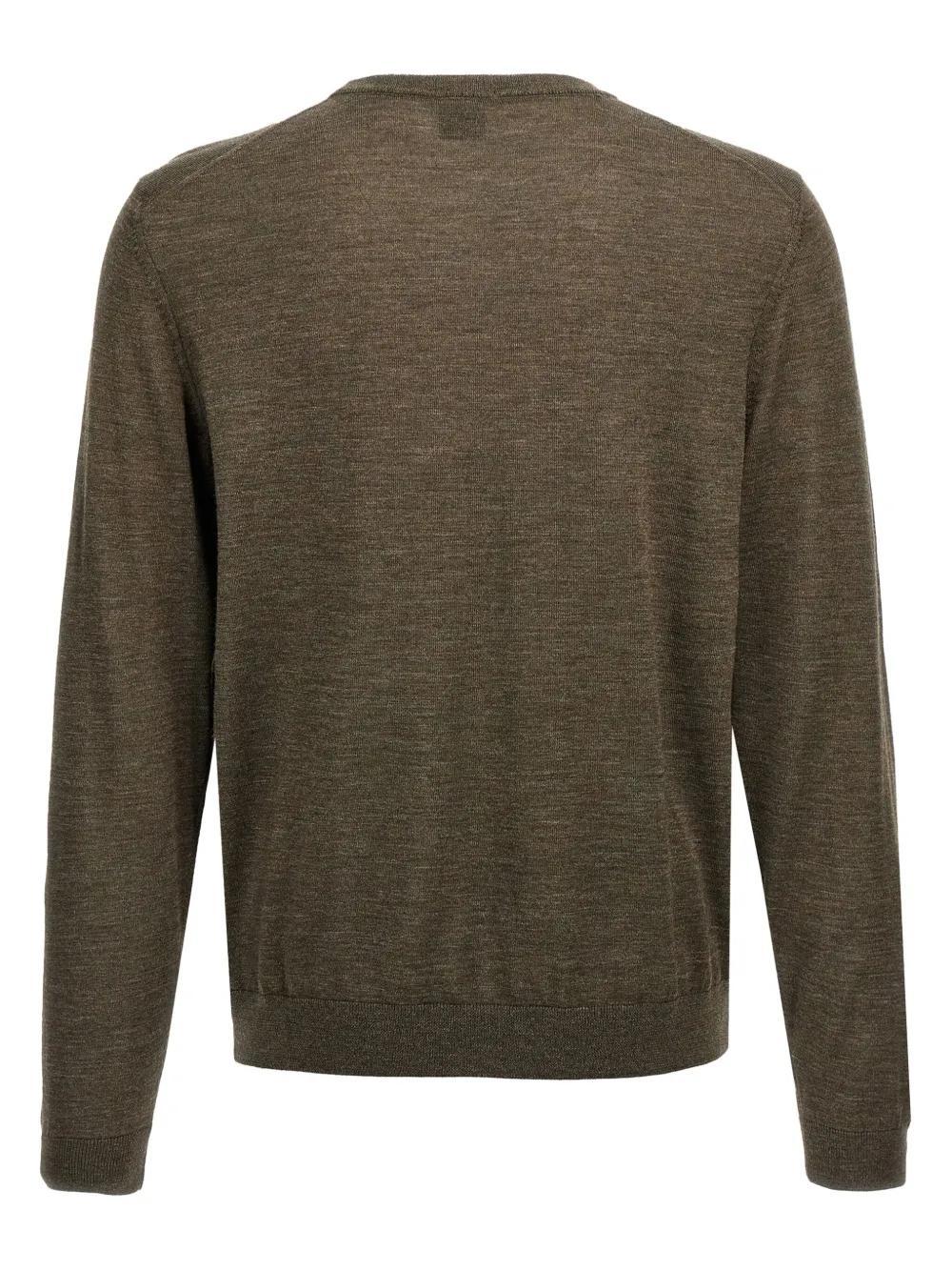 HUGO BOSS Leno-p Sweater In Green Product Image