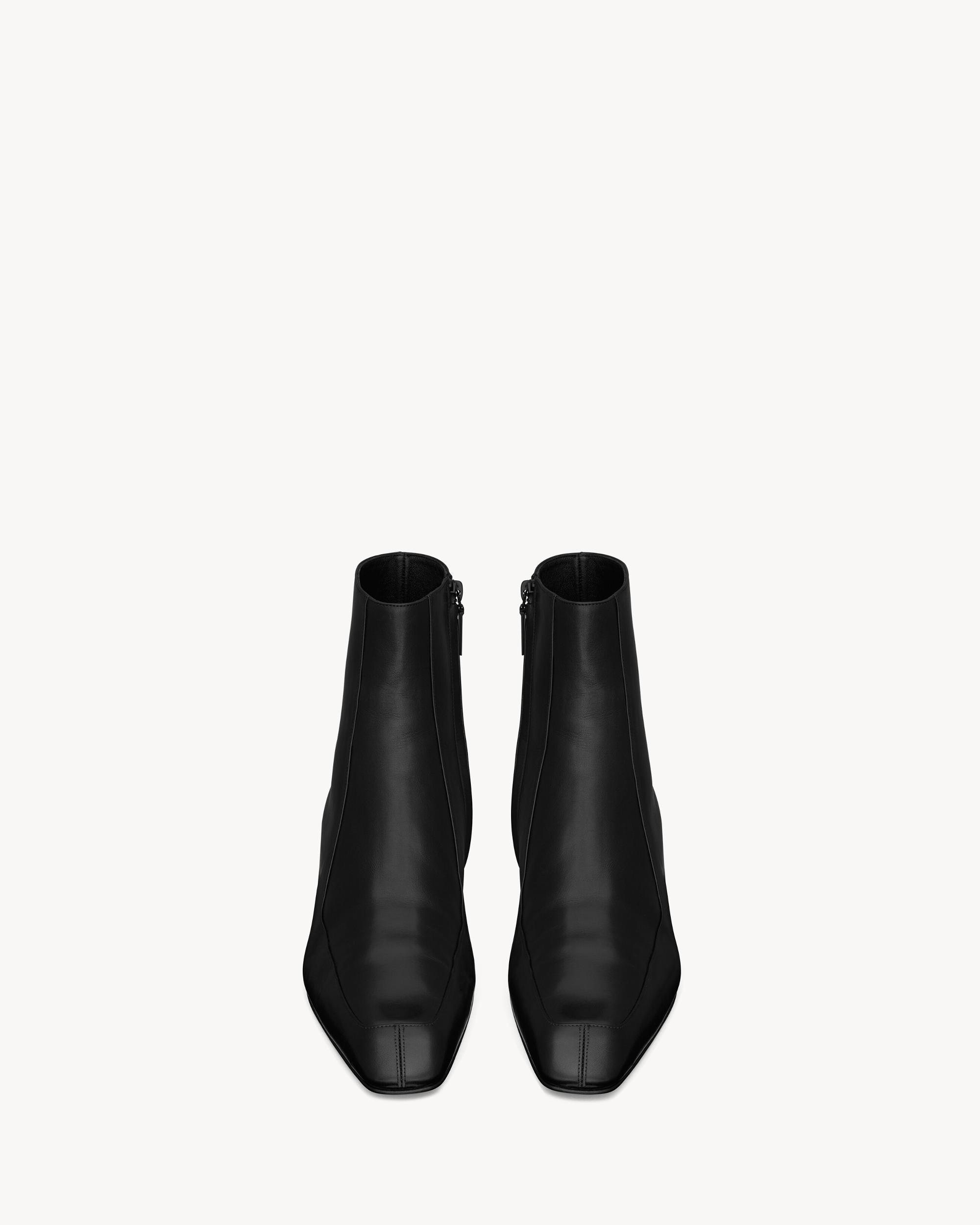 AUGUSTIN boots in smooth leather Product Image