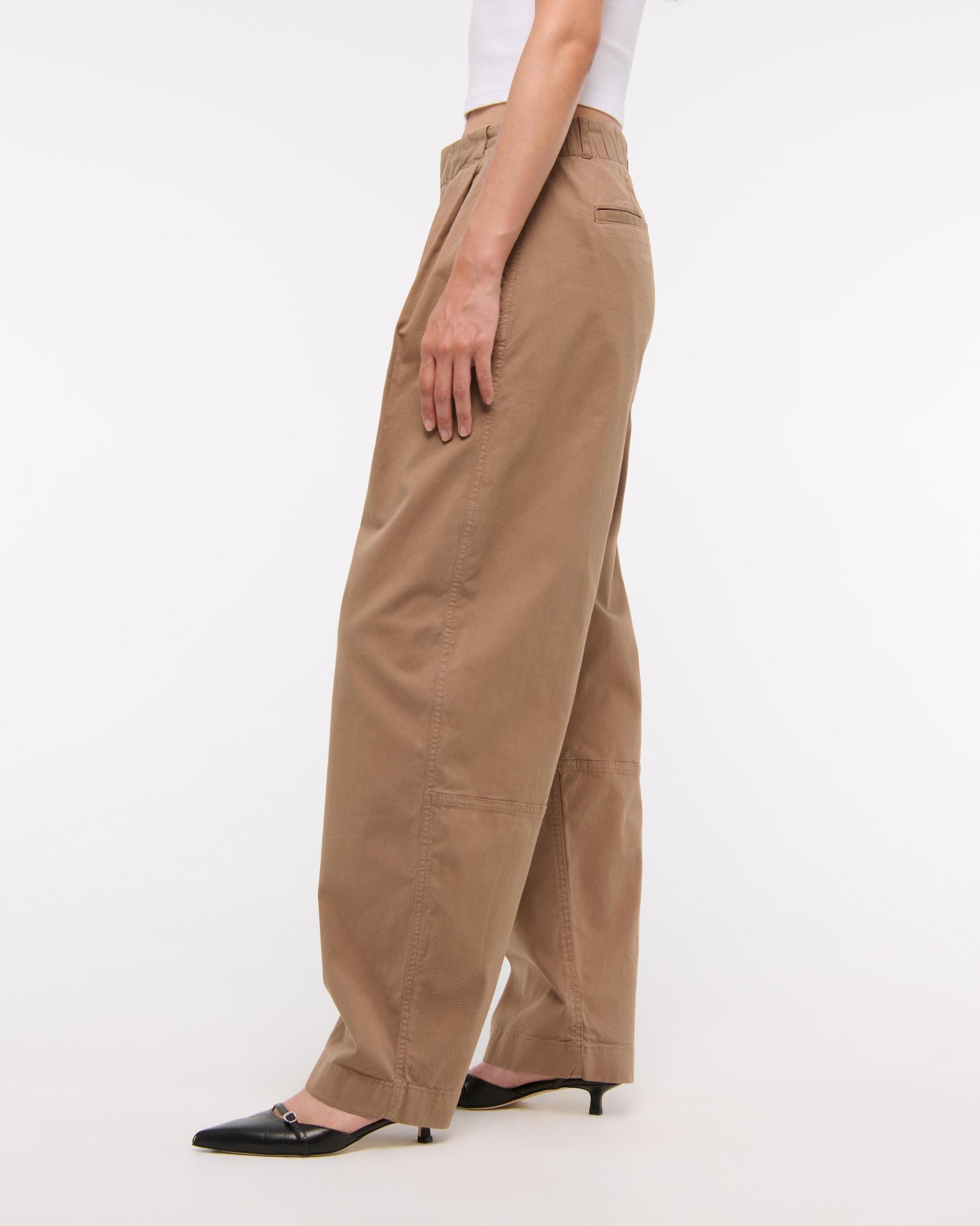 Mid Rise Barrel Pant Product Image