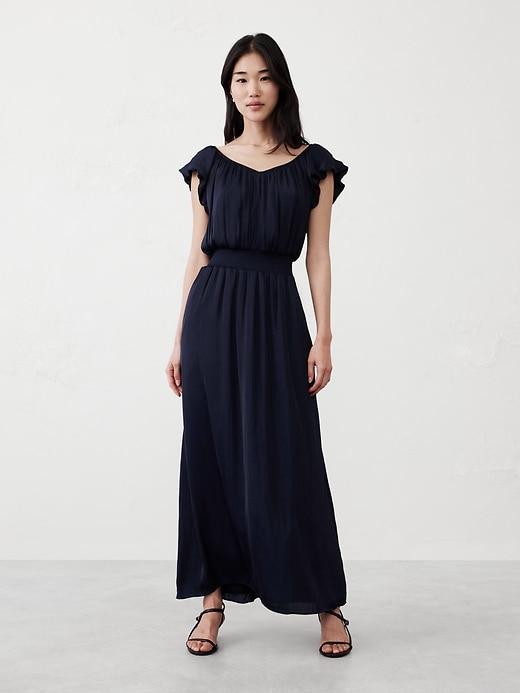 Ruffle Maxi Dress Product Image