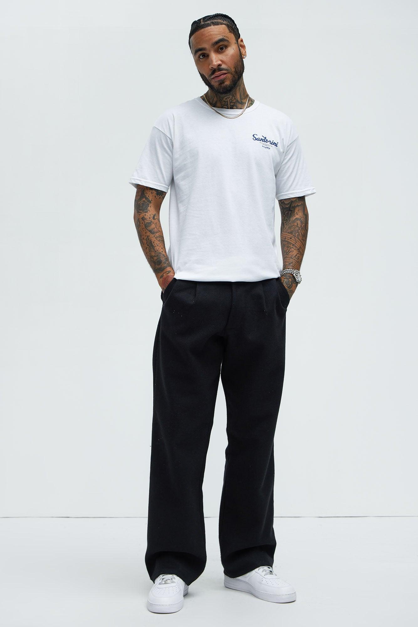 Santorini Lifestyle Short Sleeve Tee - White Product Image