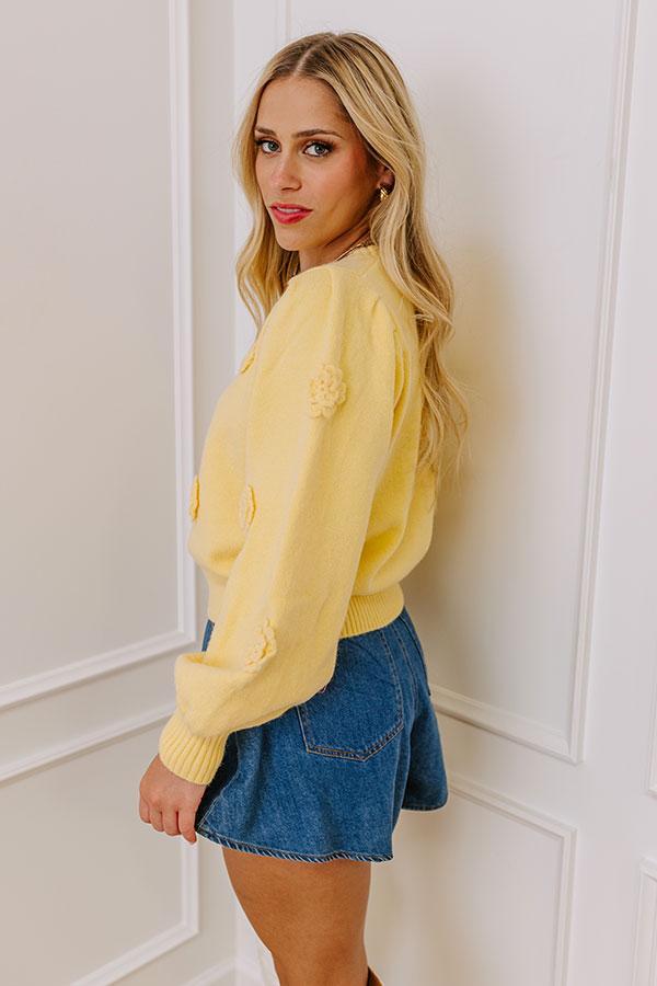 Pocket Full Of Sunshine Knit Sweater Product Image